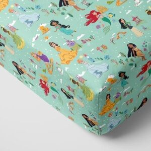 NIB Princess Dreams Crib Sheet (standard size) by Little Sleepies